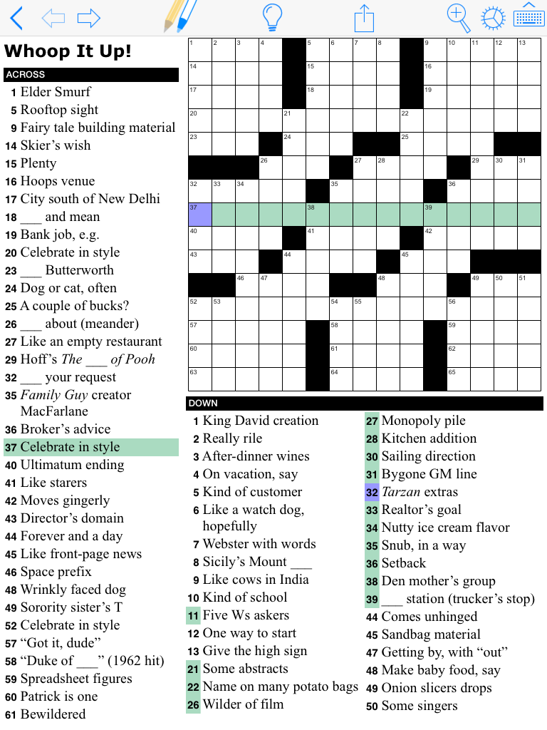 Fun Easy Fun Games Crosswords
