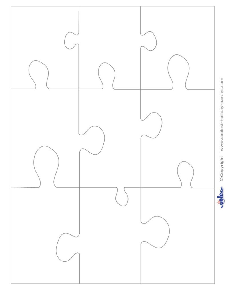Printable 6 Piece Jigsaw Puzzle Printable Crossword Puzzles