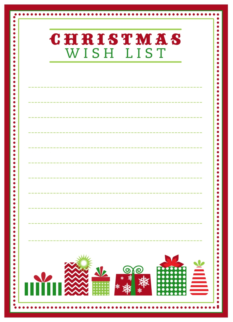 10 Best Printable List Christmas Card Templates Printablee
