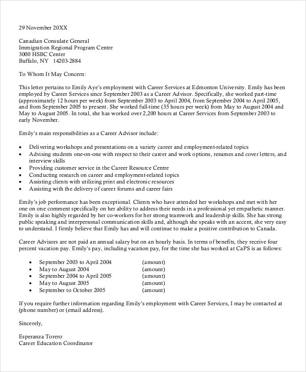 12 Immigration Reference Letter Templates Word PDF Apple Pages