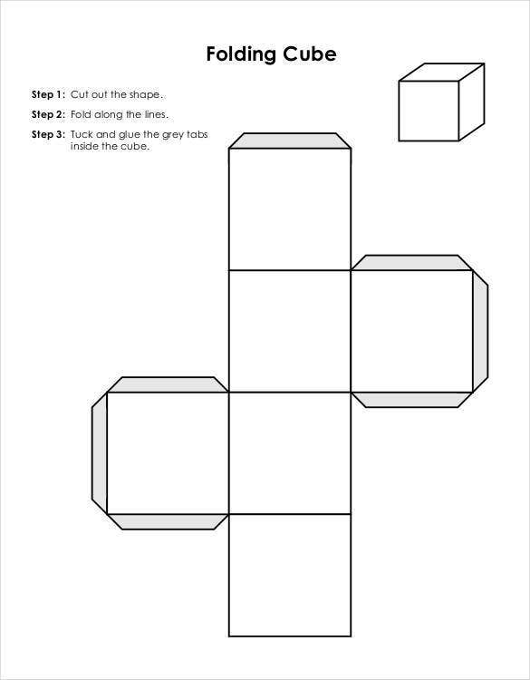 18 Paper Cube Templates PDF DOC Free Premium Templates