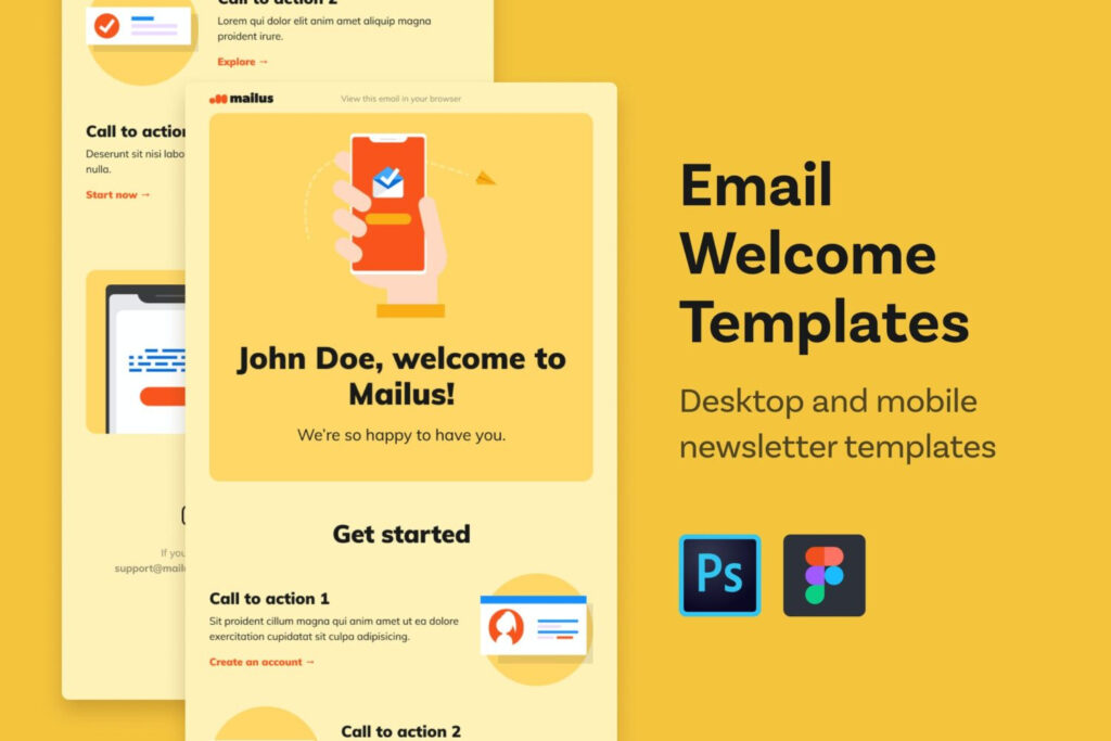 20 Best Figma Email Templates Figma For Email Design Theme Junkie