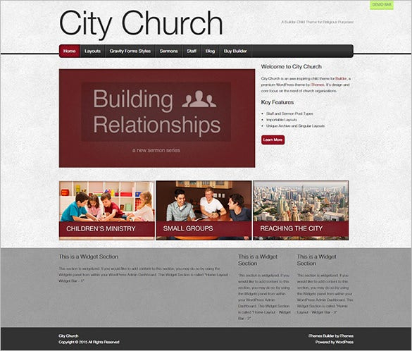 26 Church Website Themes Templates Free Premium Templates