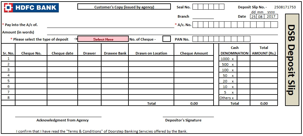 3 Bank Deposit Slip Template Excel Word And PDF Excel Tmp
