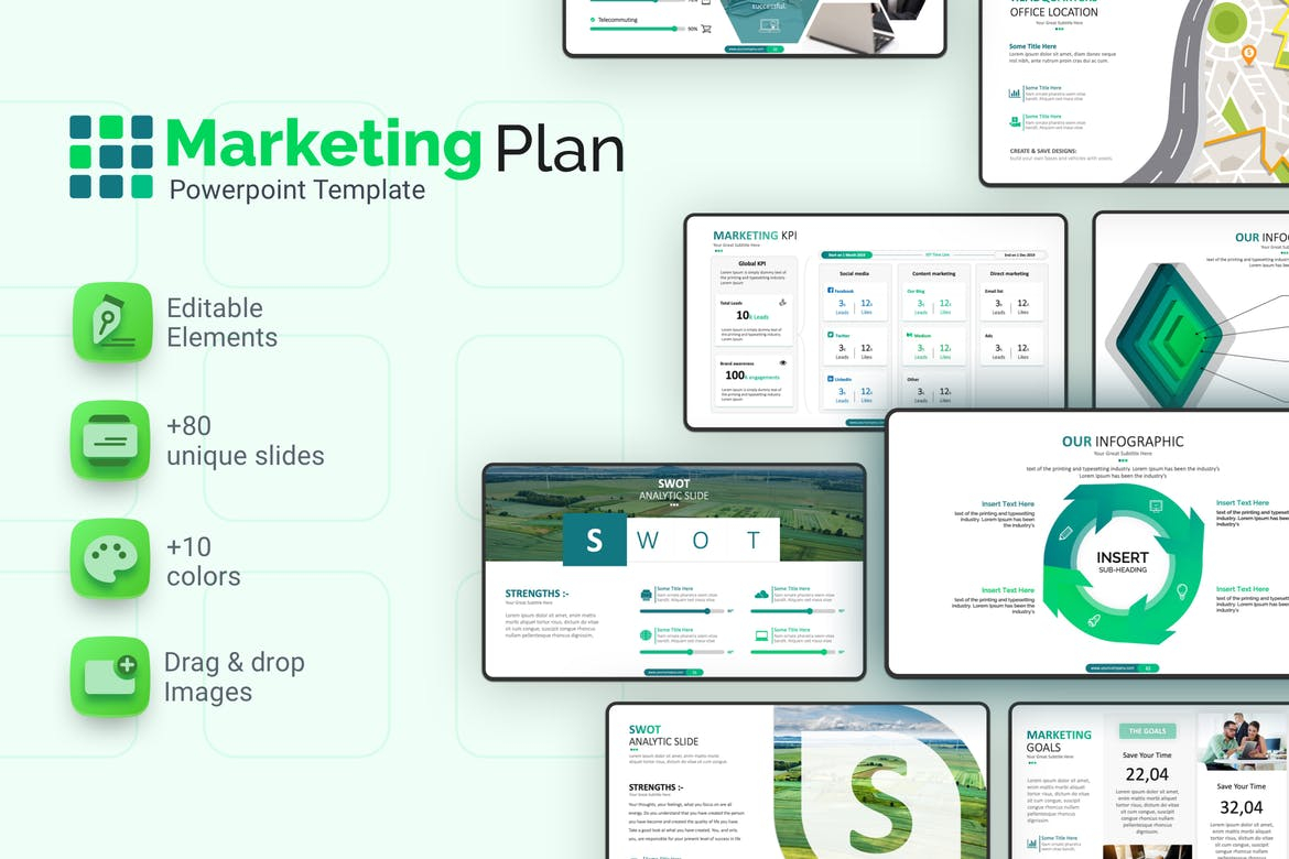 30 Best Marketing Plan PowerPoint PPT Templates For 2021 Theme Junkie