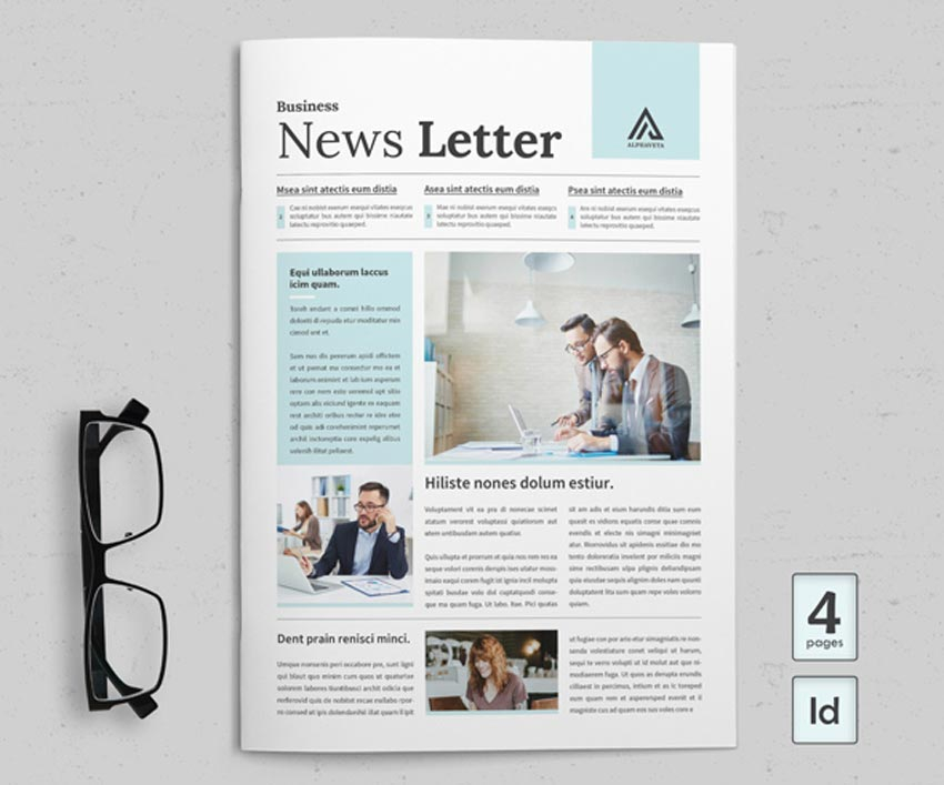38 Best InDesign Newsletter Templates New For 2021