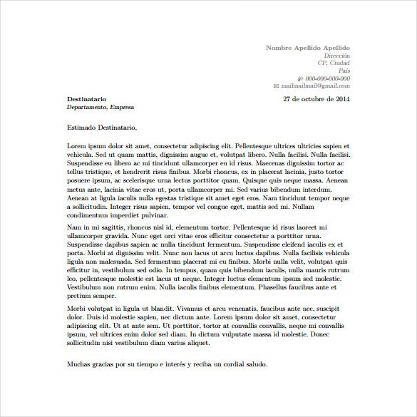 5 Latex Cover Letter Templates Free Sample Example Format Download 
