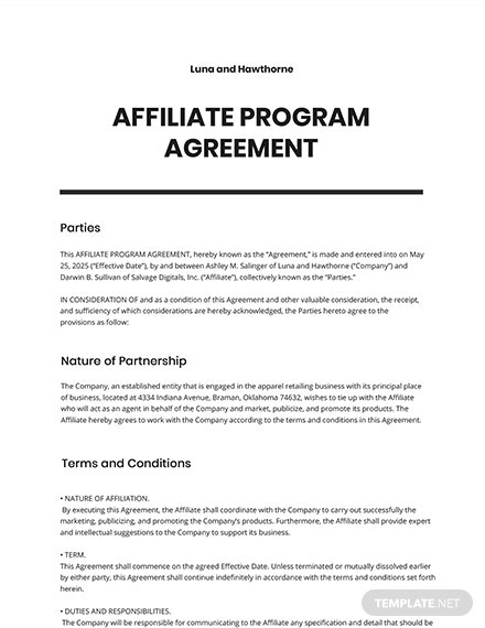 60 FREE Agreement Templates In Google Docs Template