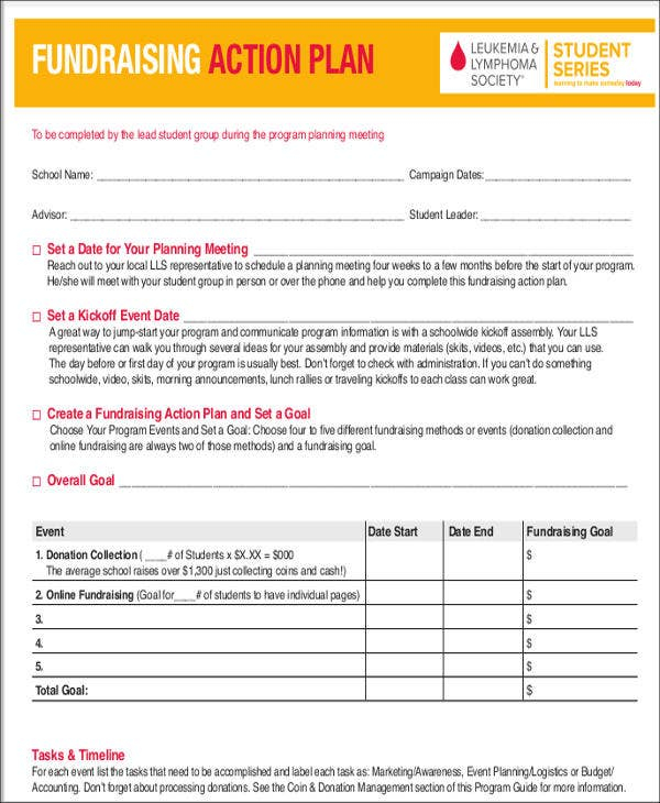 8 Event Action Plan Templates 7 Free Word PDF Format Download 