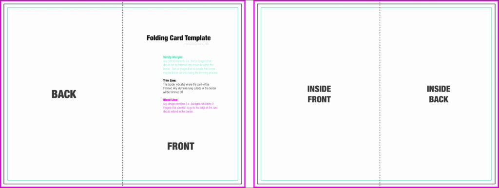 8 Foldable Card Template Word SampleTemplatess SampleTemplatess