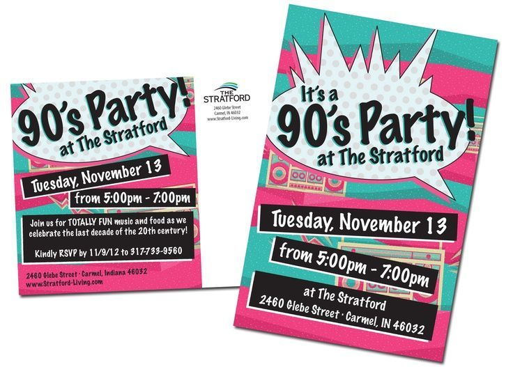 90s Themed Party Invitation Google Search 90s Party 90s Theme