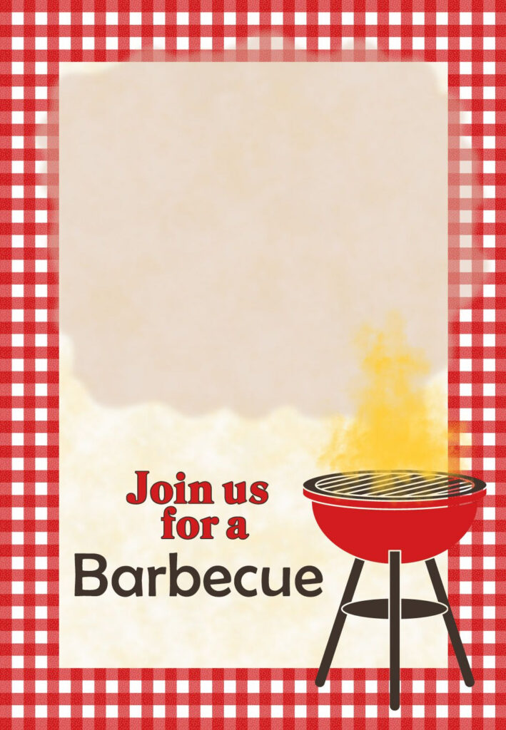 A Barbecue Party Invitation Template Free Greetings Island
