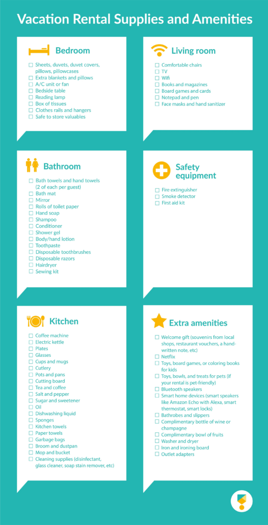 Airbnb Checklist Printable Printable Word Searches