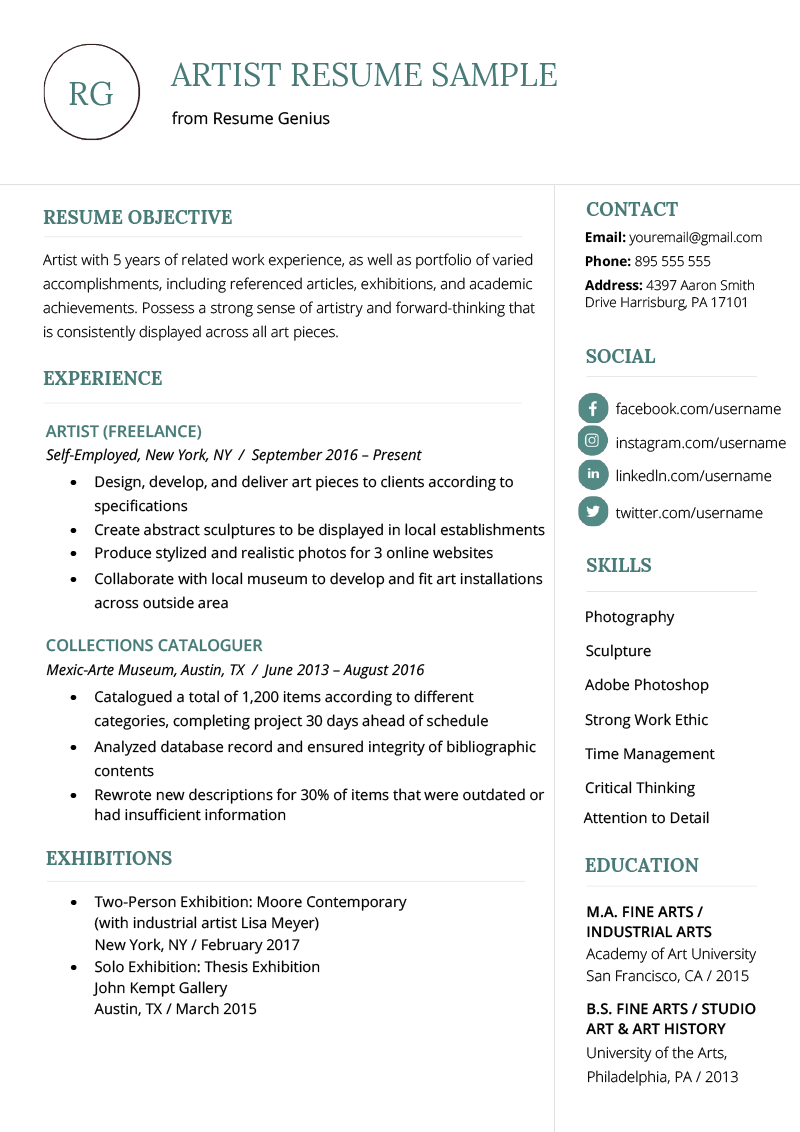 Artist Cv Template Word What You Should Wear To Artist Cv Template Word