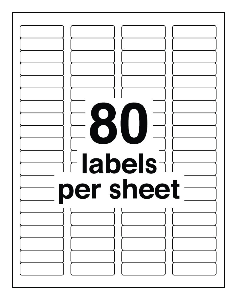 Avery Labels 5167 Excel Template Williamson ga us