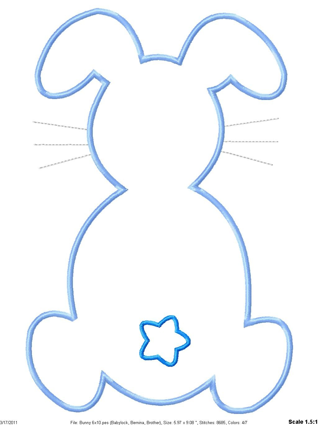 Bunny Cut Outs ClipArt Best