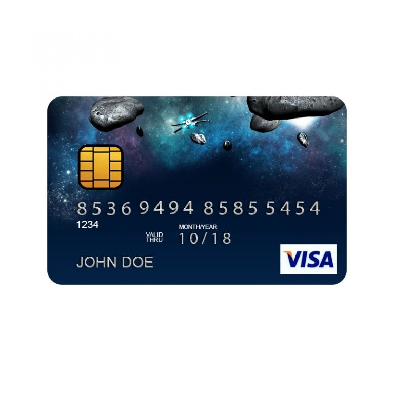 Credit Card Template PSD Design Free Download