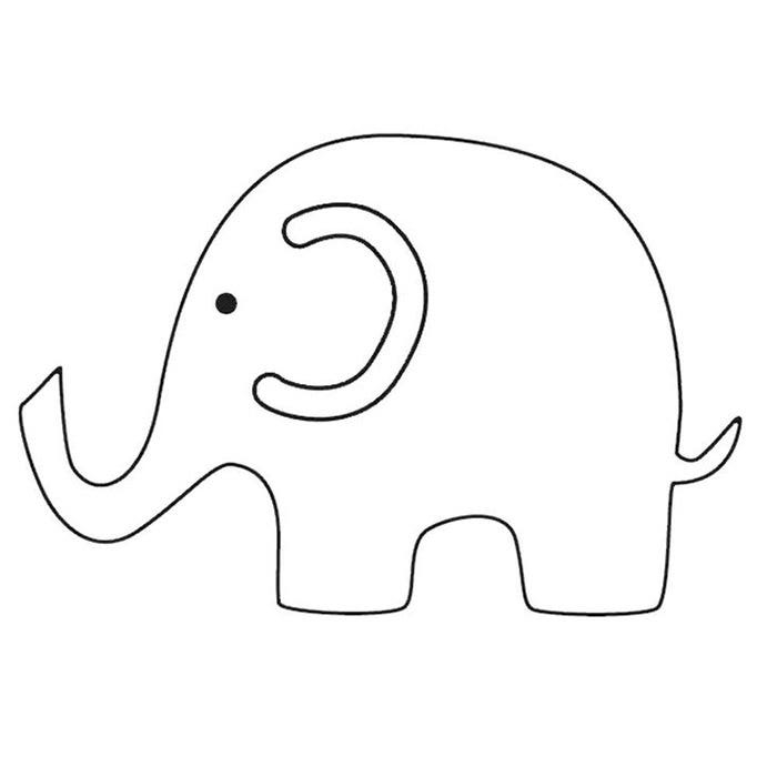 Elephant Template Animal Templates Free Premium Templates