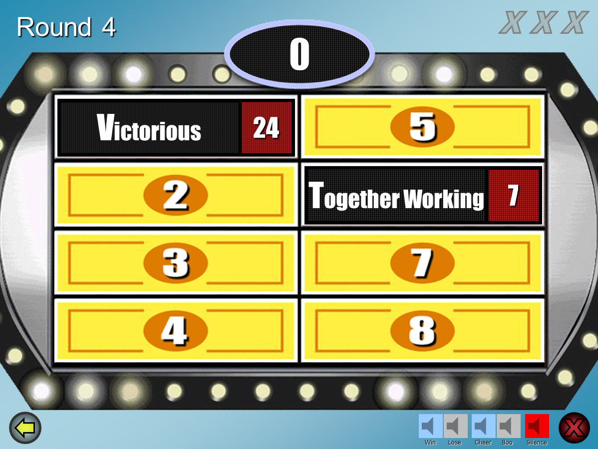 Family Feud Customizable Powerpoint Template Youth DownloadsYouth 