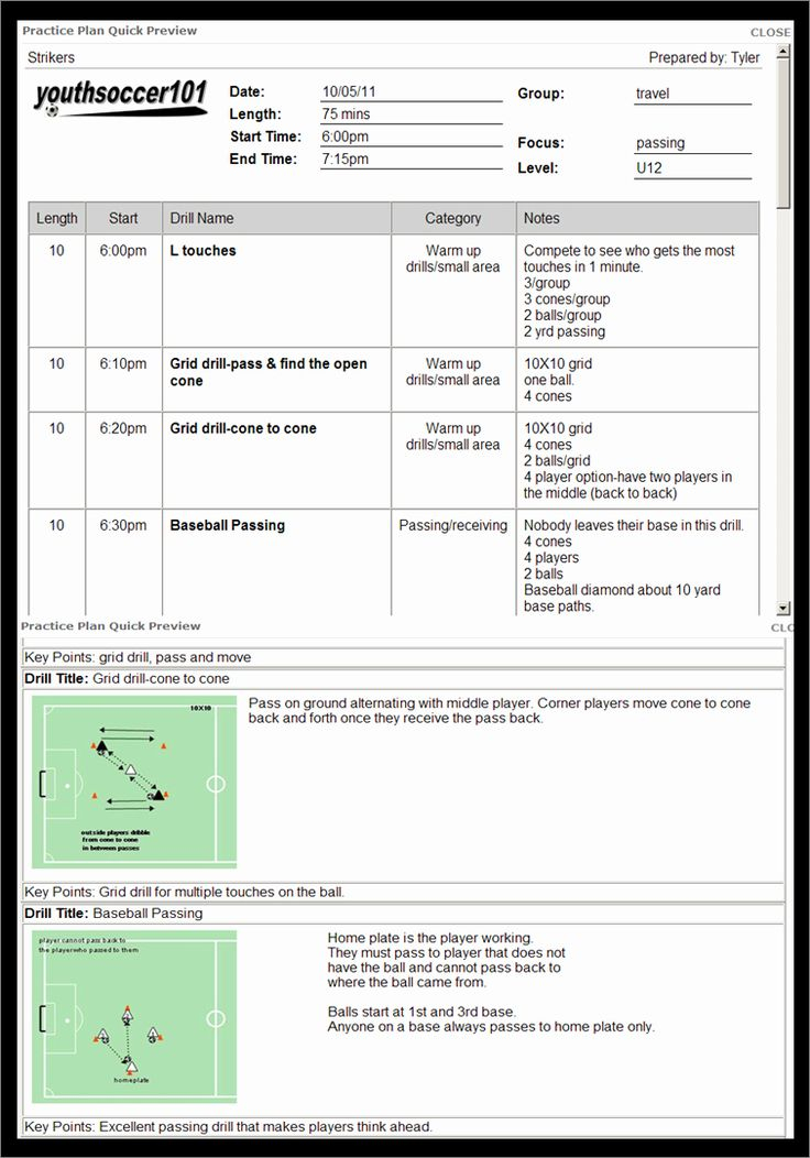 Football Practice Schedule Template Download Unique 30 Of Soccer 