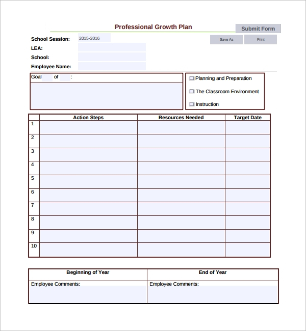 FREE 10 Sample Growth Plan Templates In PDF MS Word