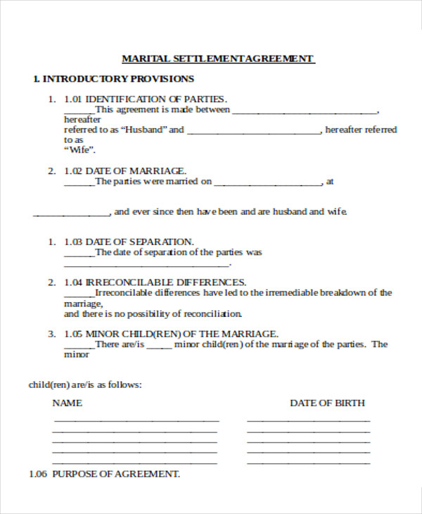 FREE 11 Settlement Agreement Samples In PDF MS Word Google Docs 