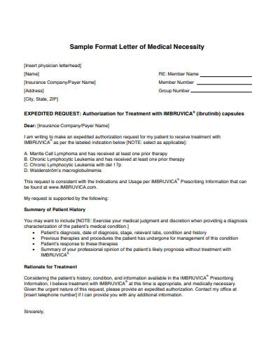 FREE 20 Medical Necessity Letter Templates In PDF MS Word Free