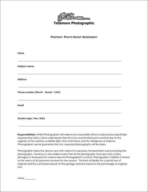 FREE 23 Photography Contract Templates And Samples In PDF MS Word 