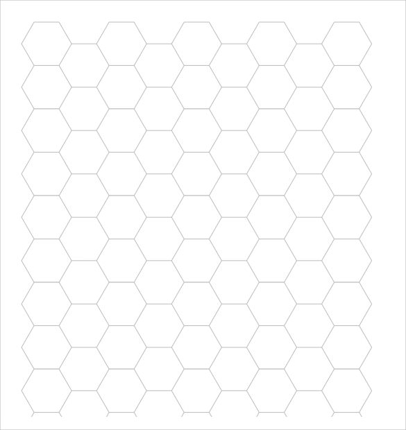 FREE 6 Sample Hexagon Graph Paper Templates In PDF PSD