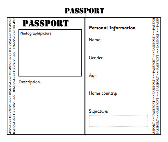 FREE 8 Passport Samples In AI MS Word Pages PSD Publisher PDF
