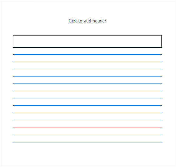 FREE 9 Index Card Templates In PDF Excel