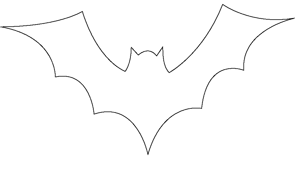Free Bat Template Download Free Bat Template Png Images Free ClipArts 