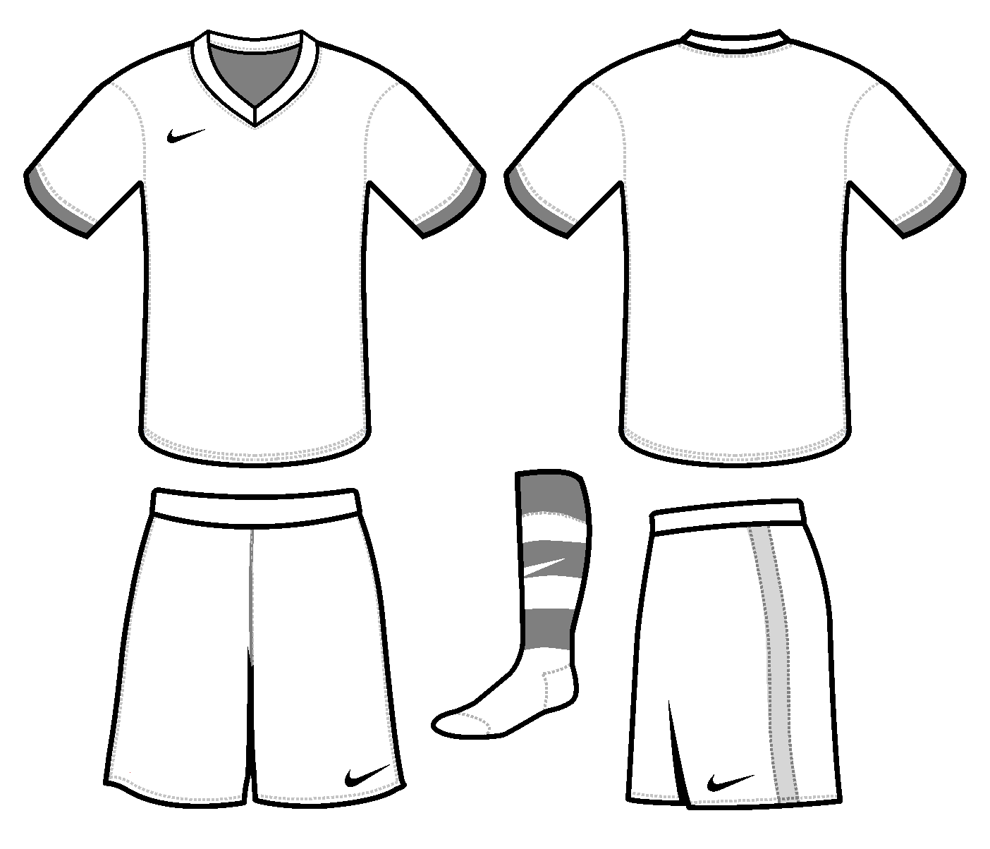 Free Blank Soccer Jersey Template Download Free Blank Soccer Jersey