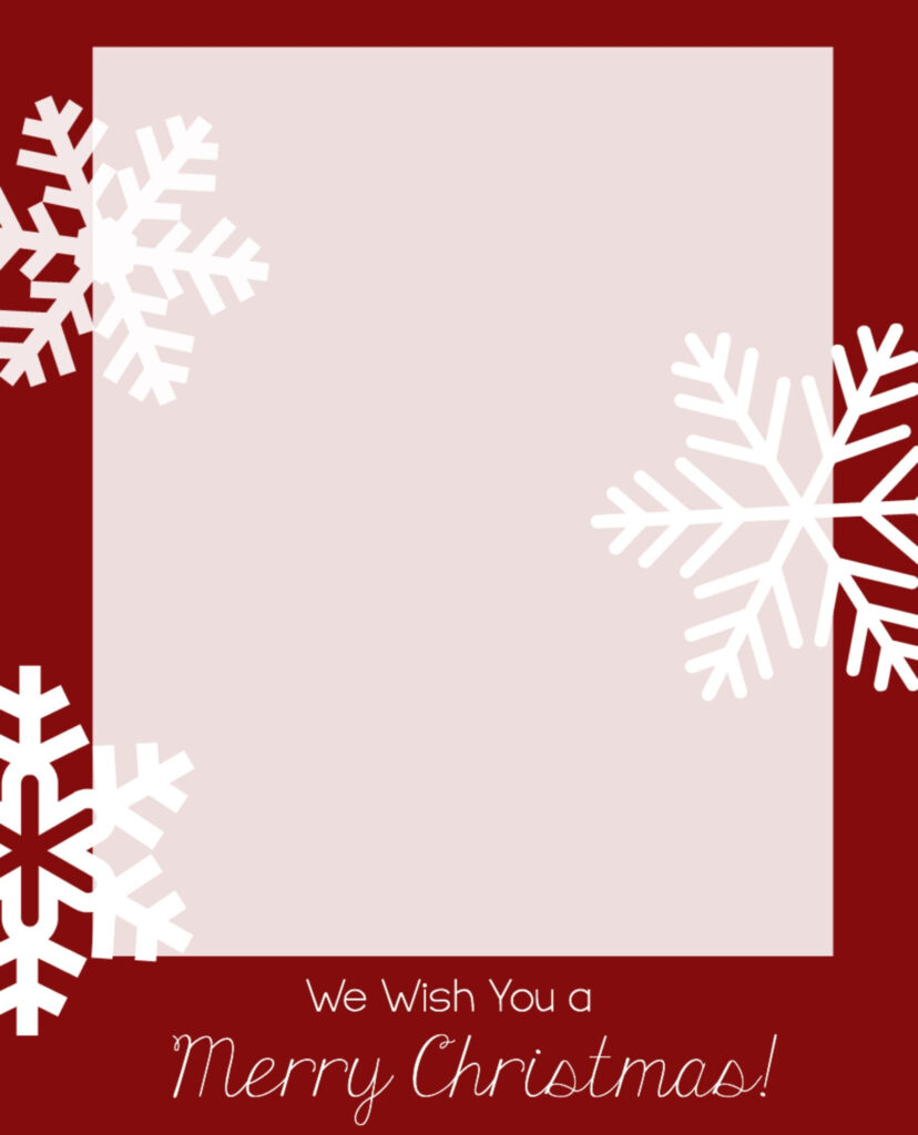 Free Christmas Card Templates Crazy Little Projects In 2022