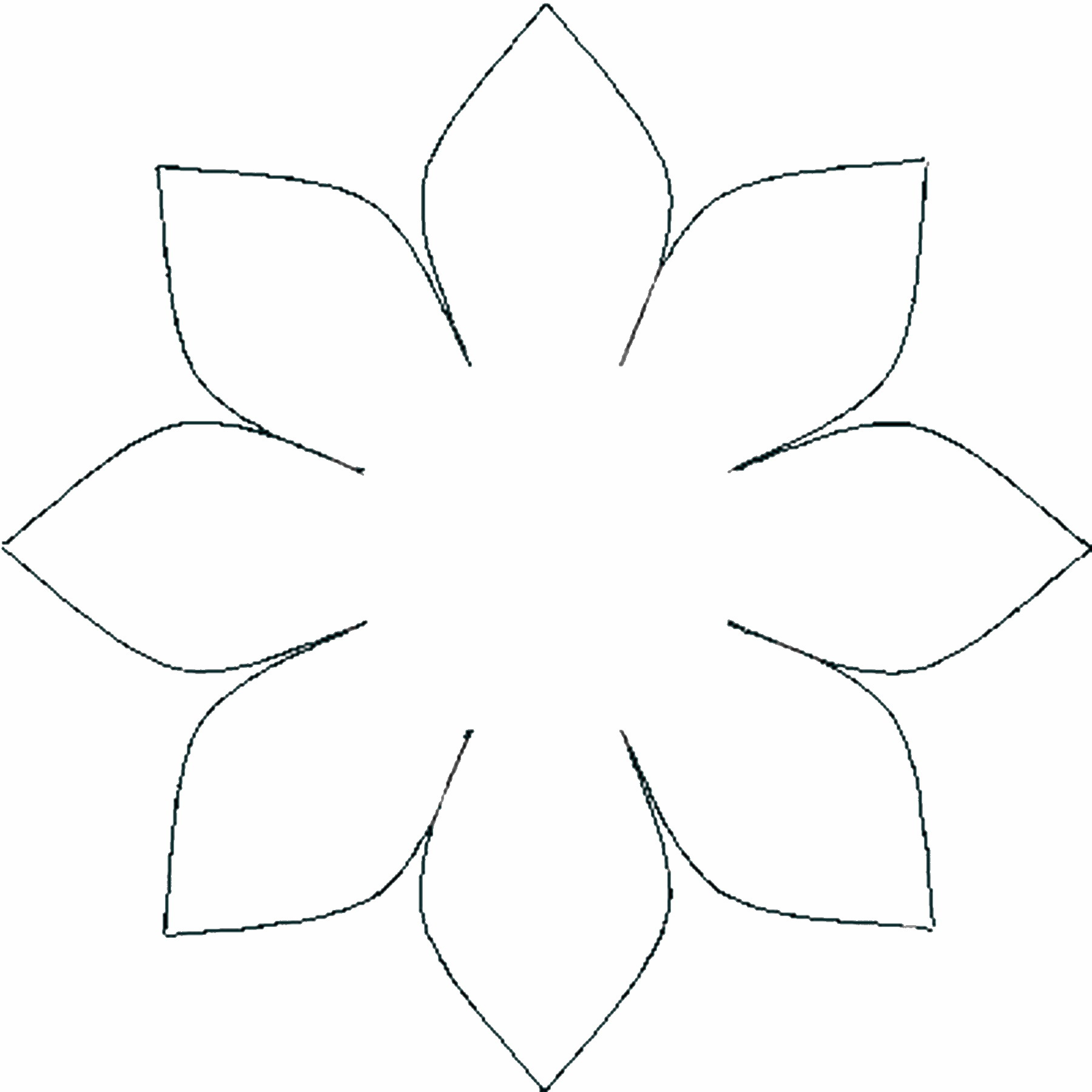 Free Flower Template Download Free Flower Template Png Images Free