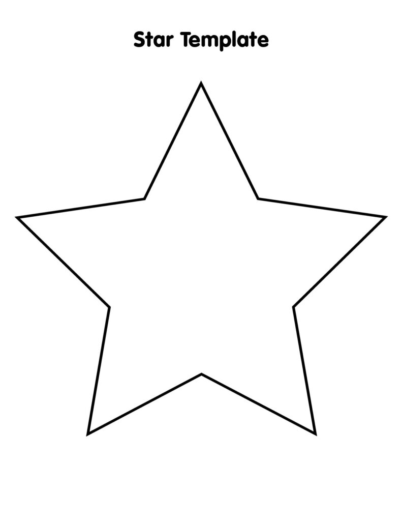 Free Large Star Template To Print Download Free Large Star Template To