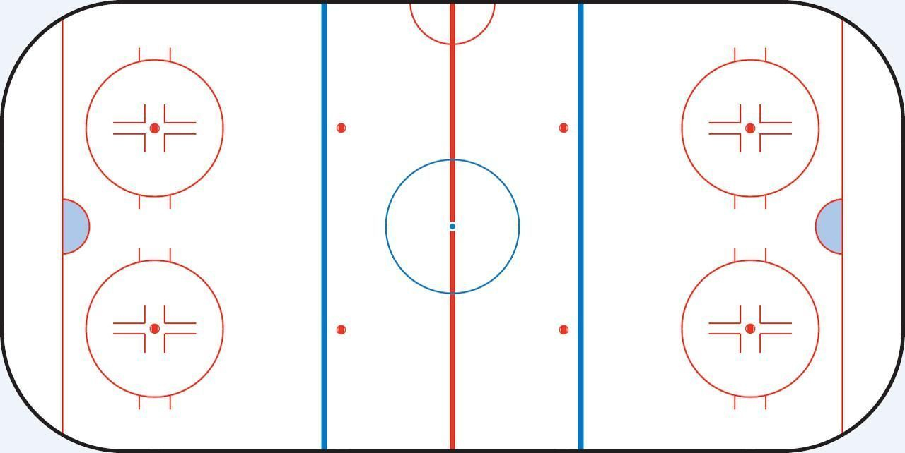 Hockey Rink Drawing At Getdrawings Free Download For Blank Hockey 