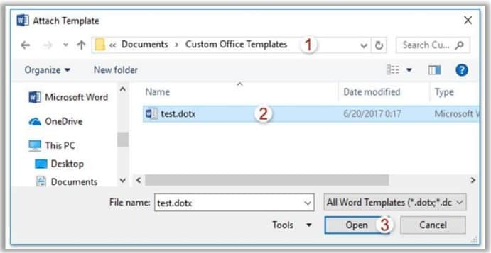 How To Apply A Template To An Existing Microsoft Word Document
