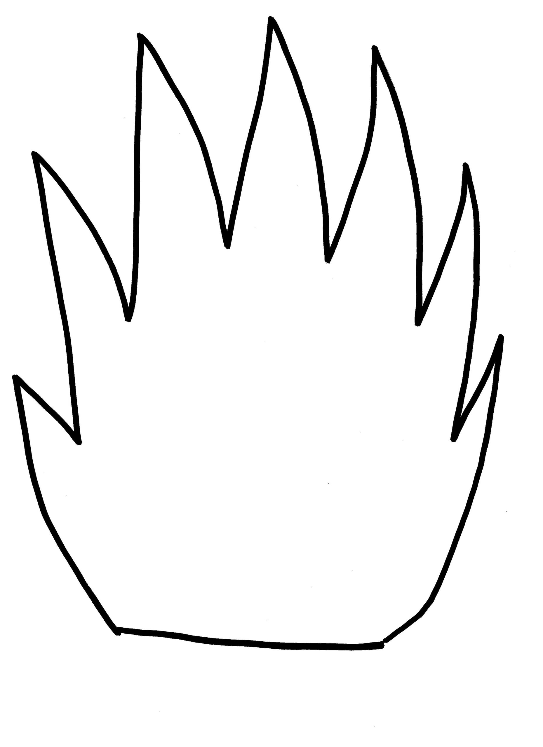 How To Draw Flames Fire 17 Free Printable Flames Stencils Flames 