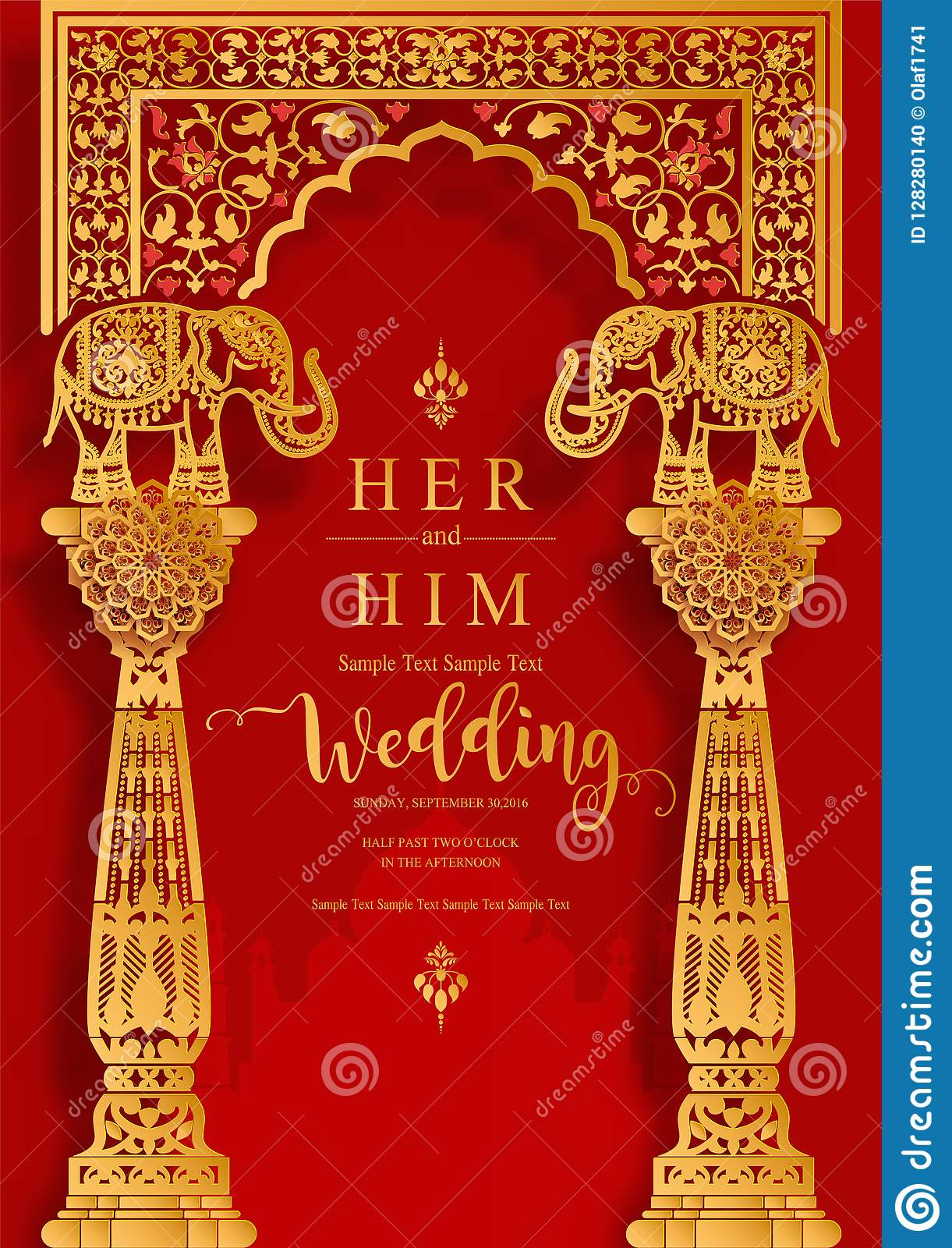 Indian Wedding Invitation Carddian Wedding Invitation Card Templates 