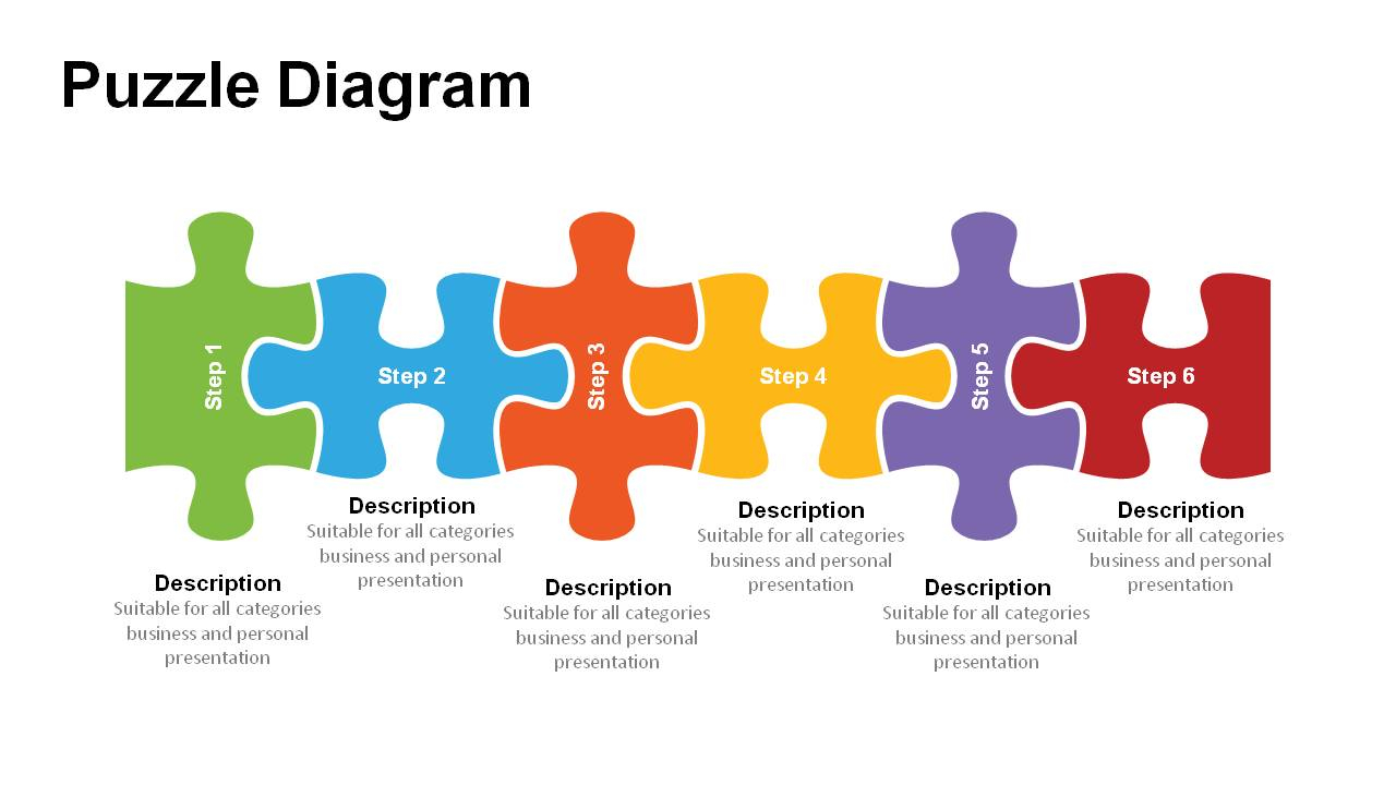 Jigsaw Puzzle Pieces PowerPoint Templates PowerSlides 
