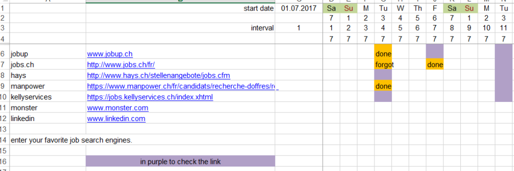 Job Search Excel Template Tracking List By Excel Made Easy
