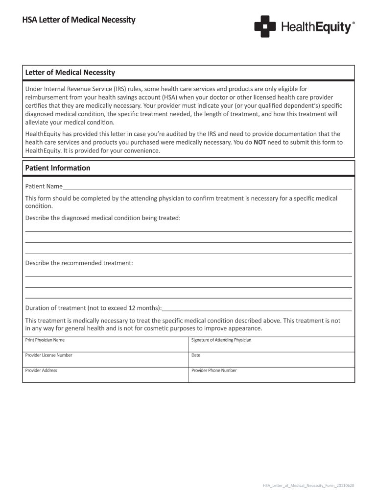 Letter Of Medical Necessity Template Pdf Fill Out And Sign Printable 
