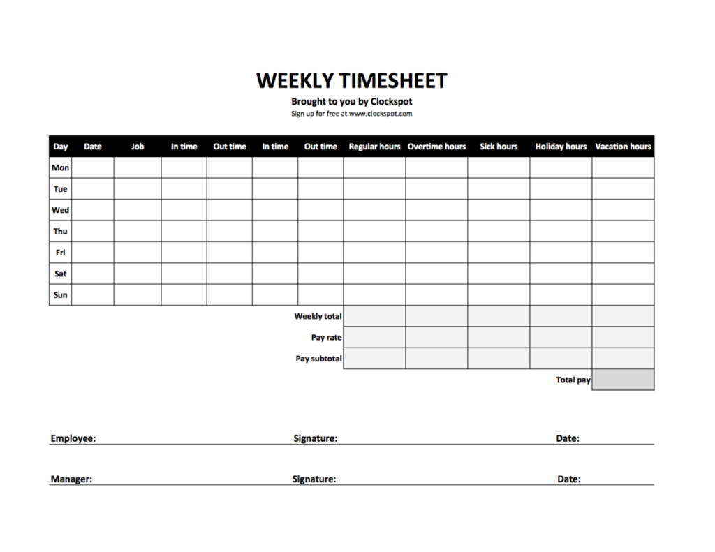 Monthly Timesheet Excel Spreadsheet Db excel