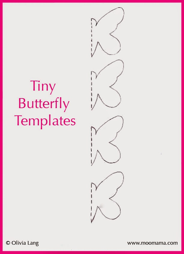 MooMama DIY 3D Butterfly Wall Art With FREE Templates
