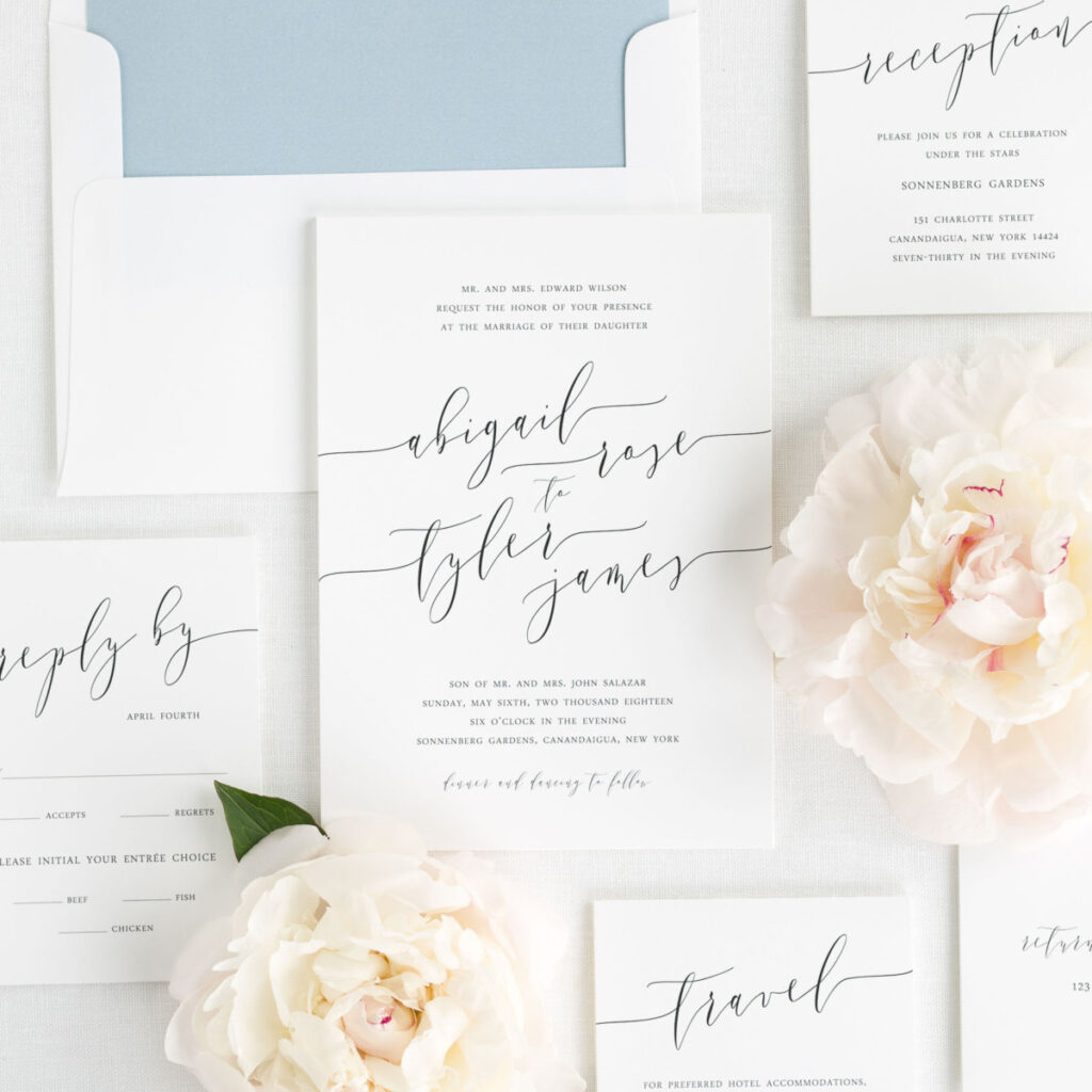 Our Top 20 Swoon Worthy Wedding Invitations From Etsy