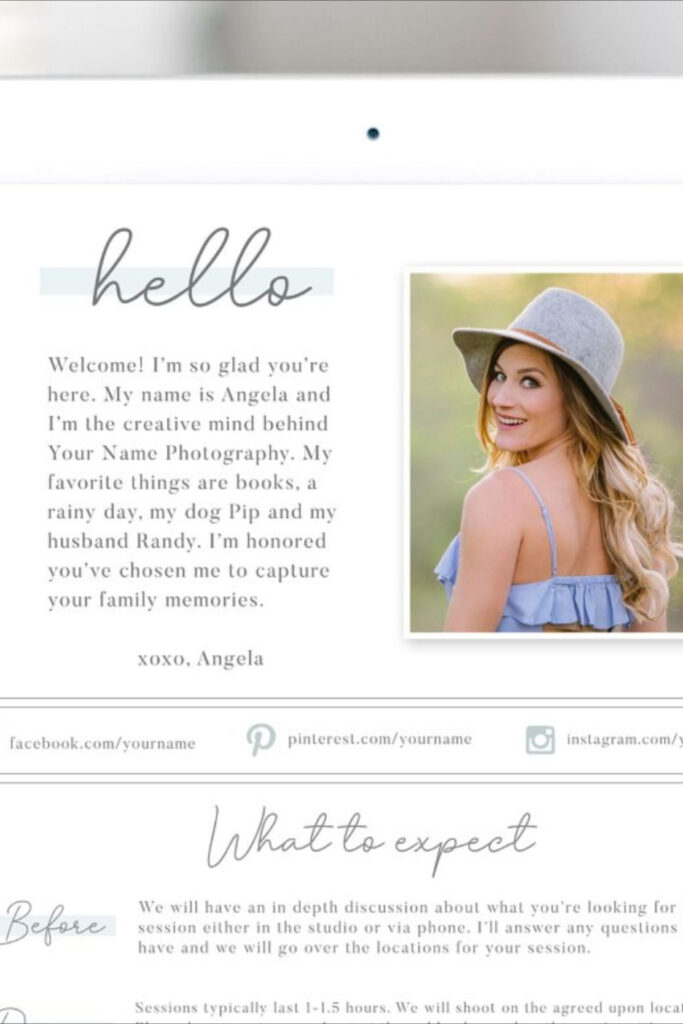 Photography Email Template Email Templates Templates Booking Clients
