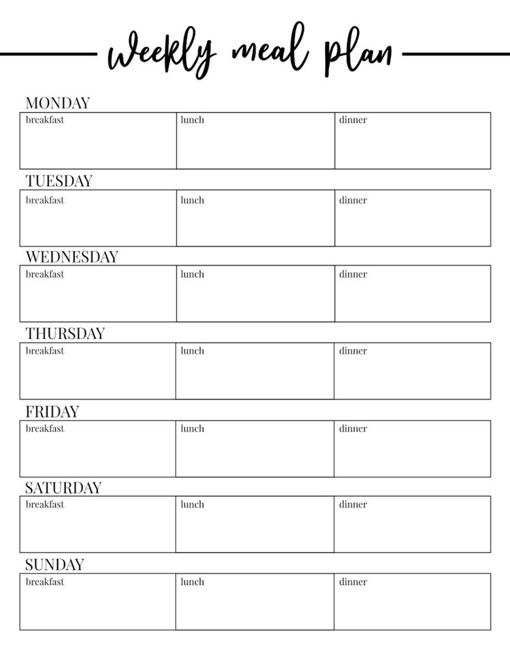 Plan Templates Meal Weekly Template Wondrous Word Doc Planning For 