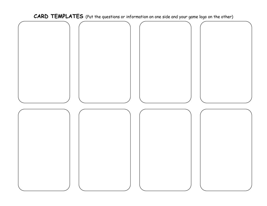 Playing Cards Template Emmamcintyrephotography