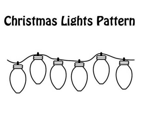 Print Coloring Page And Book Christmas Lights Coloring Page For Kids 